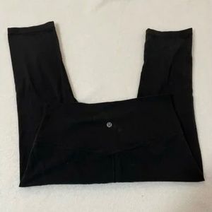 Lululemon Black 19” Crops